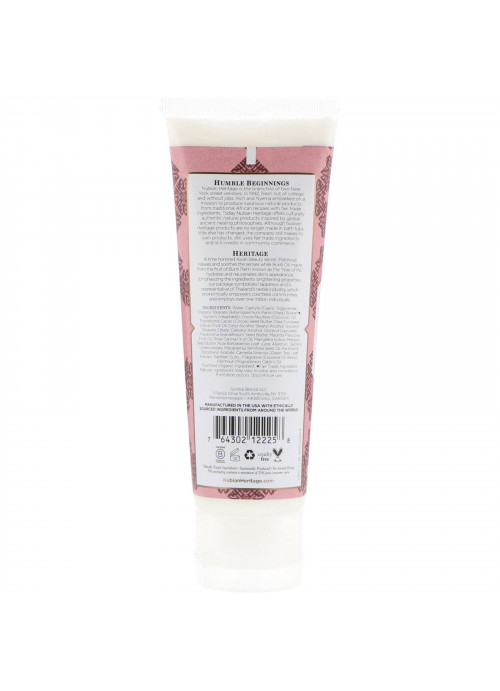 Nubian Heritage, Hand Cream, Patchouli & Buriti, 4 fl oz (118 ml)