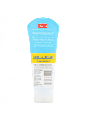 O'Keeffe's, Exfoliating Moisturizing Foot Cream, For Extremely Dry, Cracked Feet, 3 oz (85 g)