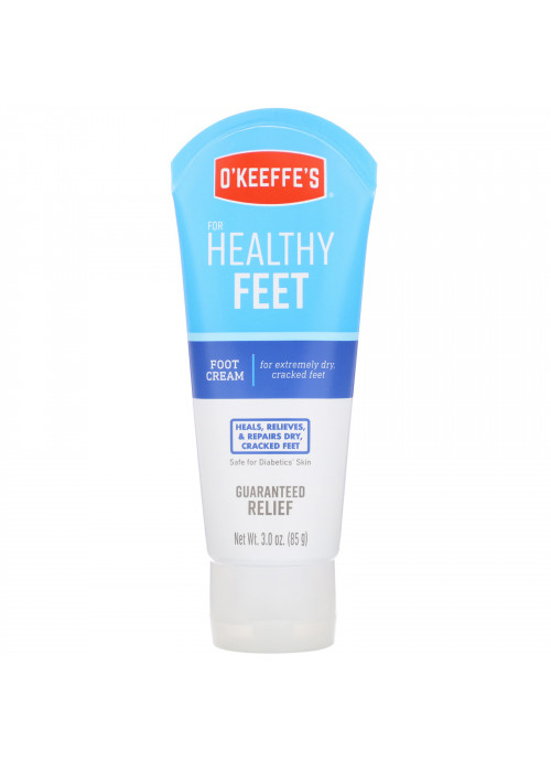 O'Keeffe's, Healthy Feet, Foot Cream, Unscented, 3 oz (85 g)