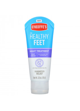 O'Keeffe's, Healthy Feet, Night Treatment, Foot Cream, 3.0 oz (85 g)