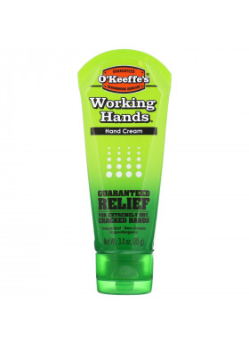 O'Keeffe's, Working Hands, Hand Cream, Unscented, 3 oz (85 g)