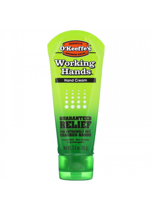 O'Keeffe's, Working Hands, Hand Cream, Unscented, 3 oz (85 g)
