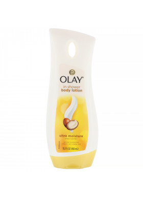Olay, In-Shower Body Lotion, Ultra Moisture Shea Butter, 15.2 fl oz (450 ml)