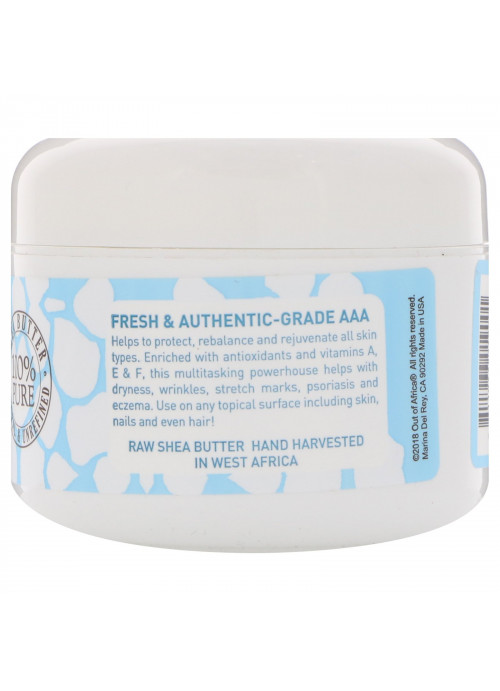 Out of Africa, Raw Shea Butter, Unscented, 8 oz (227 g)