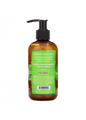 Out of Africa, Shea Butter Hand Lotion, Verbena, 8 fl oz (240 ml)