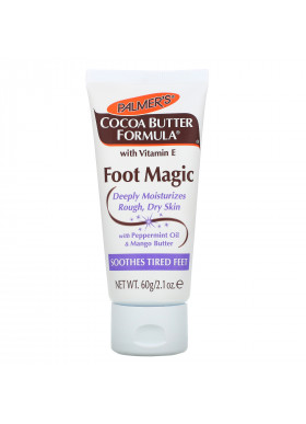 Palmer's, Cocoa Butter Formula with Vitamin E, Foot Magic, with Peppermint Oil & Mango Butter, 2.1 oz (60 g)