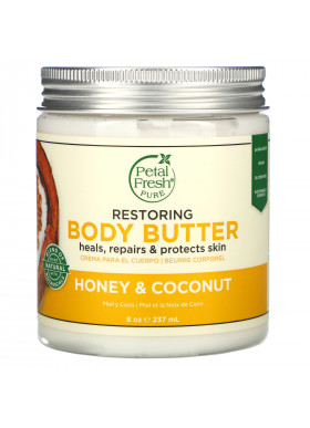 Petal Fresh, Restoring Body Butter, Honey & Coconut, 8 oz (237 ml)