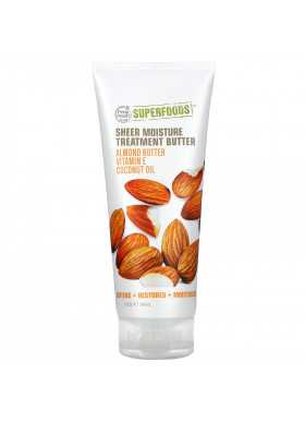 Petal Fresh, SuperFoods, Sheer Moisture Treatment Butter, Almond Butter, Vitamin E, Coconut Oil, 7 fl oz (200 ml)