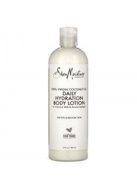 SheaMoisture, 100 % Virgin Coconut Oil, Daily Hydration Body Lotion, 13 fl oz (384 ml)
