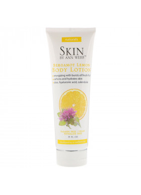 Skin By Ann Webb, Body Lotion, Bergamot Lemon, 8 fl oz