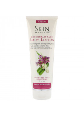 Skin By Ann Webb, Body Lotion, Lemongrass Sage, 8 fl oz