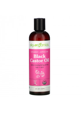 Sky Organics, Organic Jamaican Black Castor Oil, 8 fl oz (236 ml)