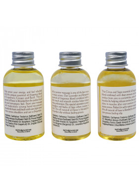 Smith & Vandiver, Spa...ah, Massage Oils Sampler, 3 Piece Set, 2 fl oz (60 ml) Each