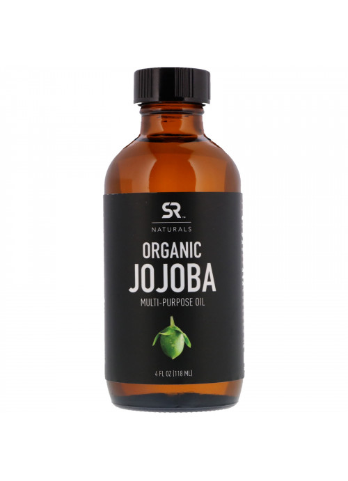 Sports Research, Organic Jojoba Multi-Purpose Oil, 4 fl oz (118 ml)