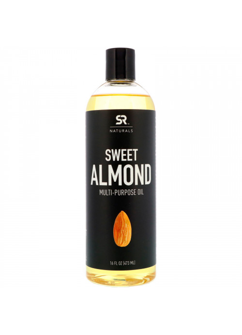 Sports Research, Sweet Almond Multi-Purpose Oil, 16 fl oz (473 ml)