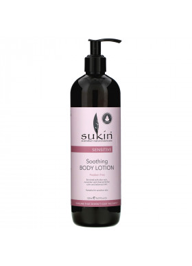Sukin, Soothing Body Lotion, Sensitive, 16.91 fl oz (500 ml)