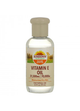 Sundown Naturals, Vitamin E Oil, 70,000 IU, 2.5 fl oz (75 ml)