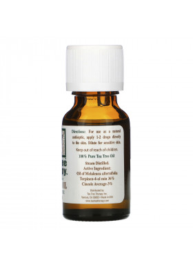 Tea Tree Therapy, Tea Tree Oil, .5 fl oz (15 ml)