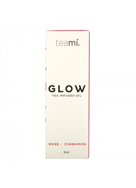 Teami, Glow, Tea Infused Facial Oil, Rose Cinnamon, 2 oz