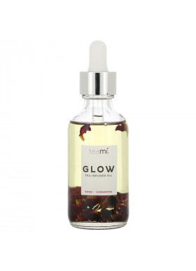 Teami, Glow, Tea Infused Facial Oil, Rose Cinnamon, 2 oz