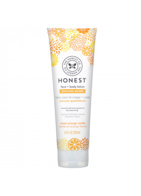 The Honest Company, Everyday Gentle, Face + Body Lotion, Sweet Orange Vanilla, 8.5 fl oz (250 ml)