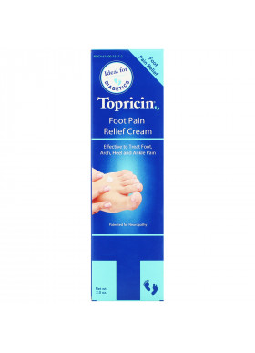 Topricin, Foot Pain Relief Cream, 2.0 oz