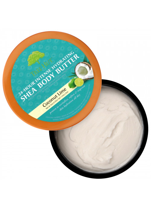 Tree Hut, 24 Hour Intense Hydrating Shea Body Butter, Coconut Lime, 7 oz (198 g)