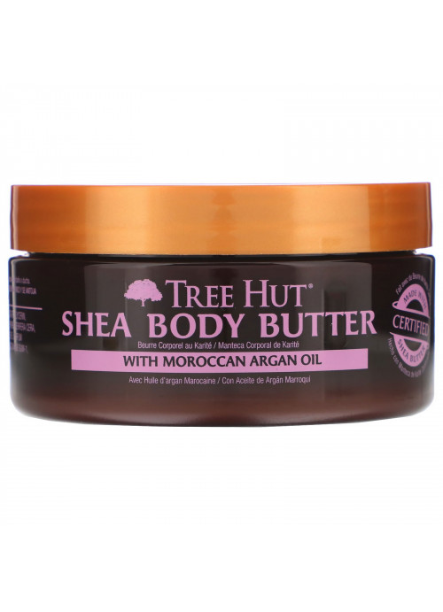 Tree Hut, 24 Hour Intense Hydrating Shea Body Butter, Moroccan Rose, 7 oz (198 g)