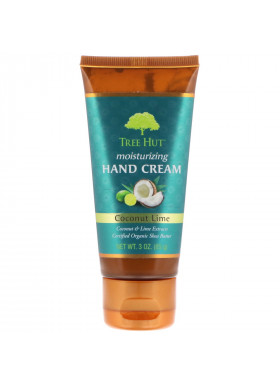 Tree Hut, Moisturizing Hand Cream, Coconut Lime, 3 oz (85 g)