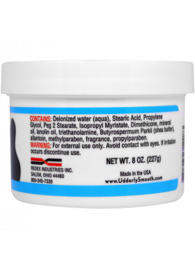 Udderly Smooth, Foot Cream, Shea Butter, 8 oz (227 g)