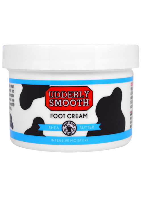 Udderly Smooth, Foot Cream, Shea Butter, 8 oz (227 g)