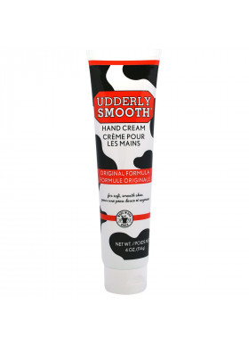 Udderly Smooth, Hand Cream, Original Formula, 4 oz (114 g)