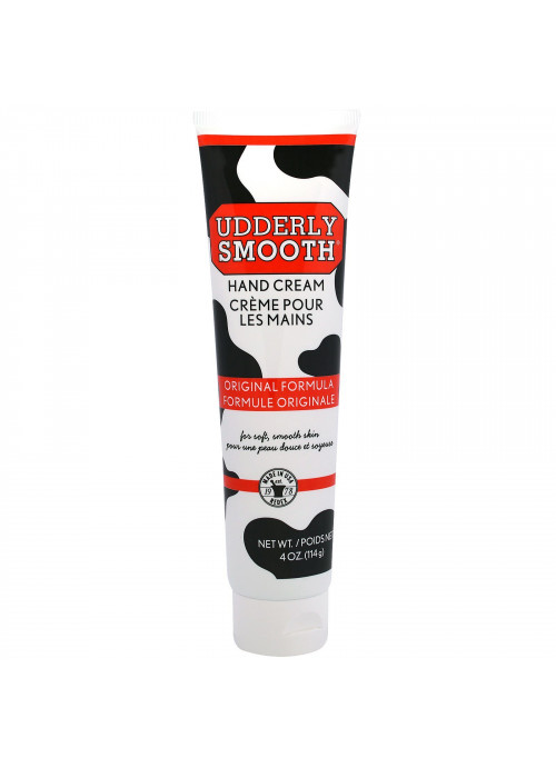 Udderly Smooth, Hand Cream, Original Formula, 4 oz (114 g)
