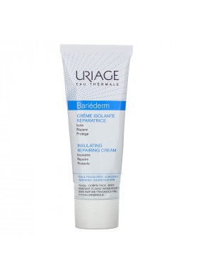 Uriage, Bariederm, Insulating Repairing Cream, Fragrance-Free, 2.5 fl oz (75 ml)