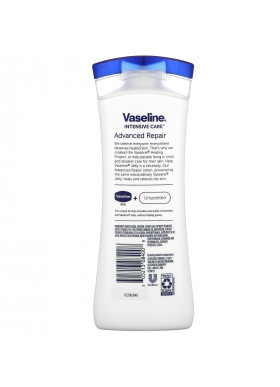 Vaseline, Intensive Care, Advanced Repair Body Lotion, Unscented, 10 fl oz (295 ml)