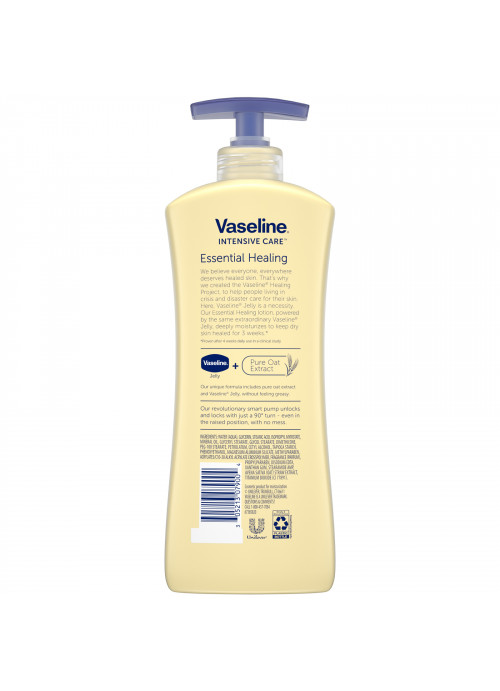 Vaseline, Intensive Care, Essential Healing Body Lotion, 20.3 fl oz (600 ml)