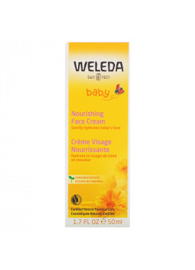 Weleda, Baby,  Nourishing Face Cream, Calendula Extracts, 1.7 fl oz (50 ml)