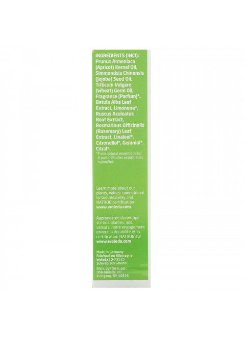 Weleda, Cellulite Body Oil, Birch Extracts, 3.4 fl oz (100 ml)