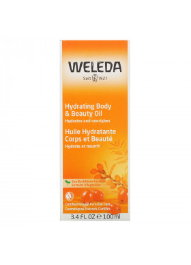 Weleda, Hydrating Body & Beauty Oil, Sea Buckthorn Extracts, 3.4 fl oz (100 ml)