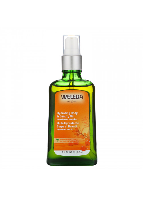 Weleda, Hydrating Body & Beauty Oil, Sea Buckthorn Extracts, 3.4 fl oz (100 ml)