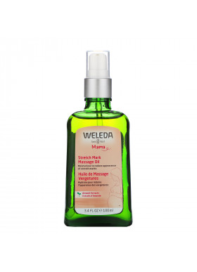 Weleda, Mama, Stretch Mark Massage Oil, Almond Extracts, 3.4 fl oz (100 ml)