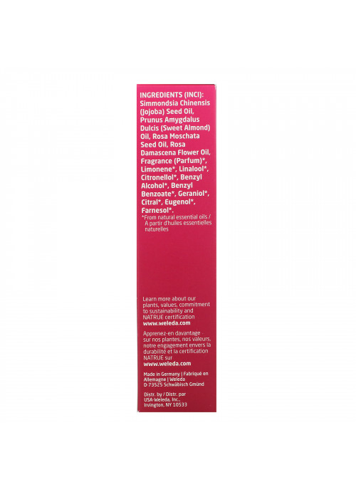 Weleda, Pampering Body & Beauty Oil, Wild Rose Extracts, 3.4 fl oz (100 ml)