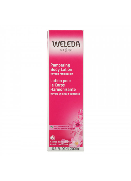 Weleda, Pampering Body Lotion, Wild Rose Extracts, 6.8 fl oz (200 ml)