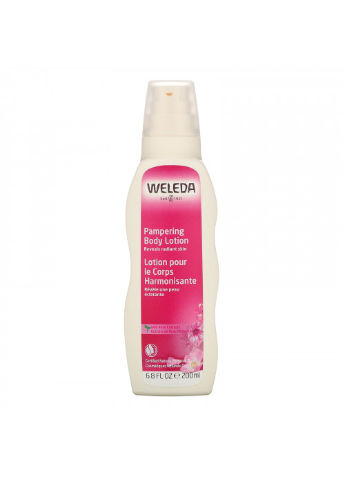 Weleda, Pampering Body Lotion, Wild Rose Extracts, 6.8 fl oz (200 ml)