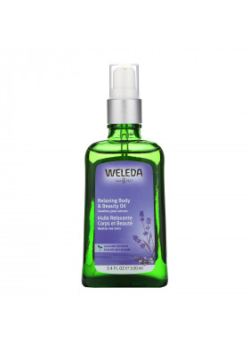 Weleda, Relaxing Body & Beauty Oil, Lavender Extracts, 3.4 fl oz (100 ml)