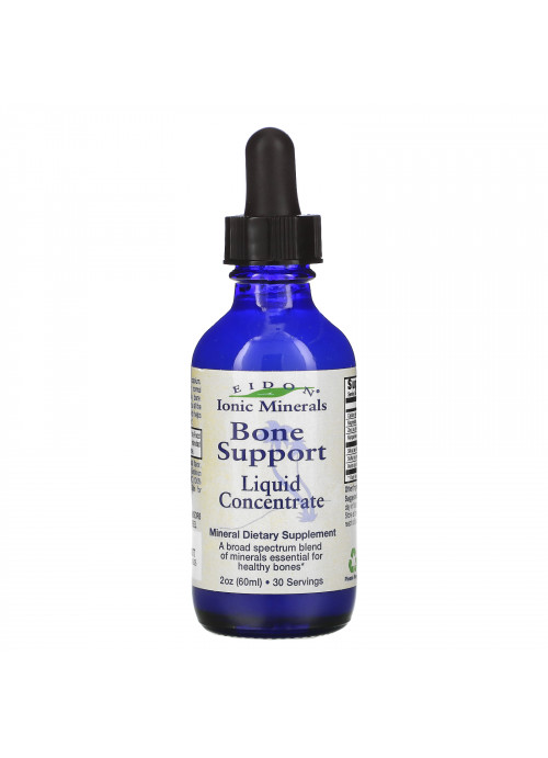 Eidon Mineral Supplements, Ionic Minerals, Bone Support, Liquid Concentrate, 2 oz (60 ml)