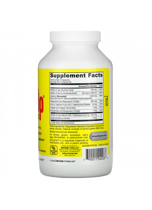 Jarrow Formulas, Bone-Up, 180 Capsules