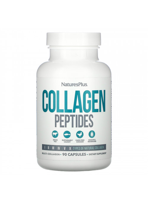 Nature's Plus, Collagen Peptides, 90 Capsules