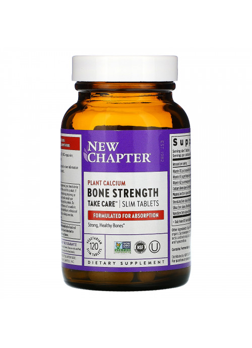 New Chapter, Bone Strength Take Care, 120 Vegetarian Slim Tablets