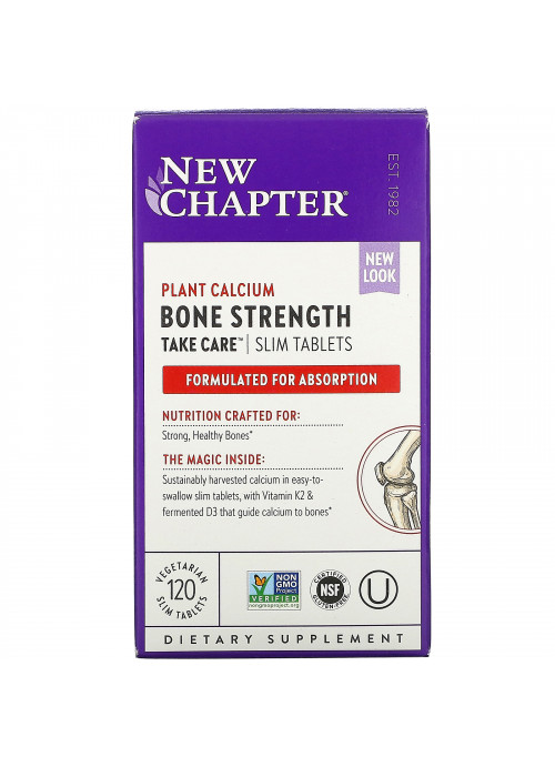 New Chapter, Bone Strength Take Care, 120 Vegetarian Slim Tablets